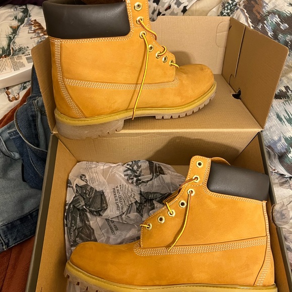 Butter Double sole timberland boots - Picture 2 of 3